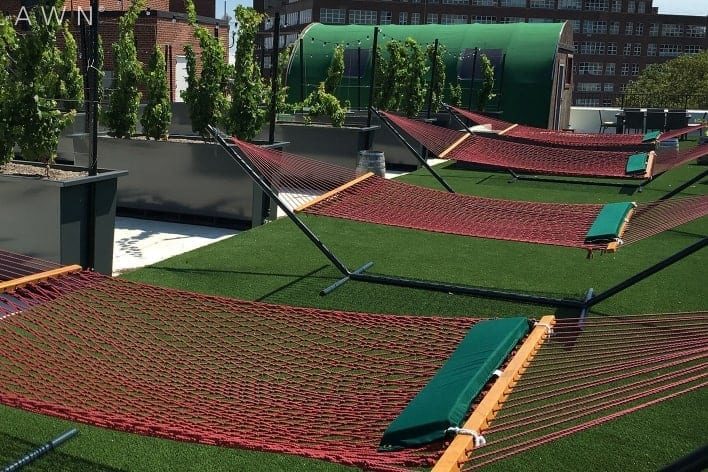 Artificial Grass Roof Deck and Patio Installation in Louisville, KY