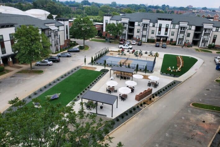 commercial landscape artificial grass