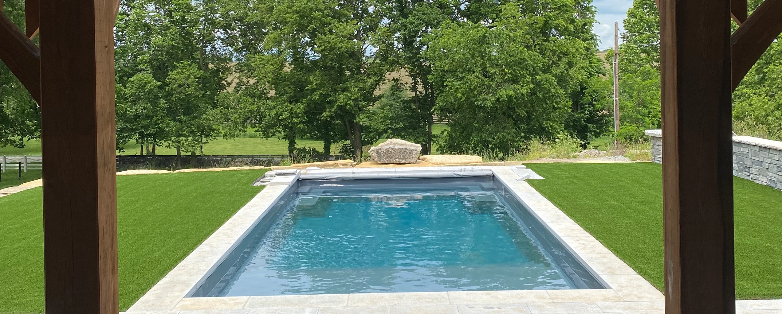 Artificial grass lawn from SYNLawn