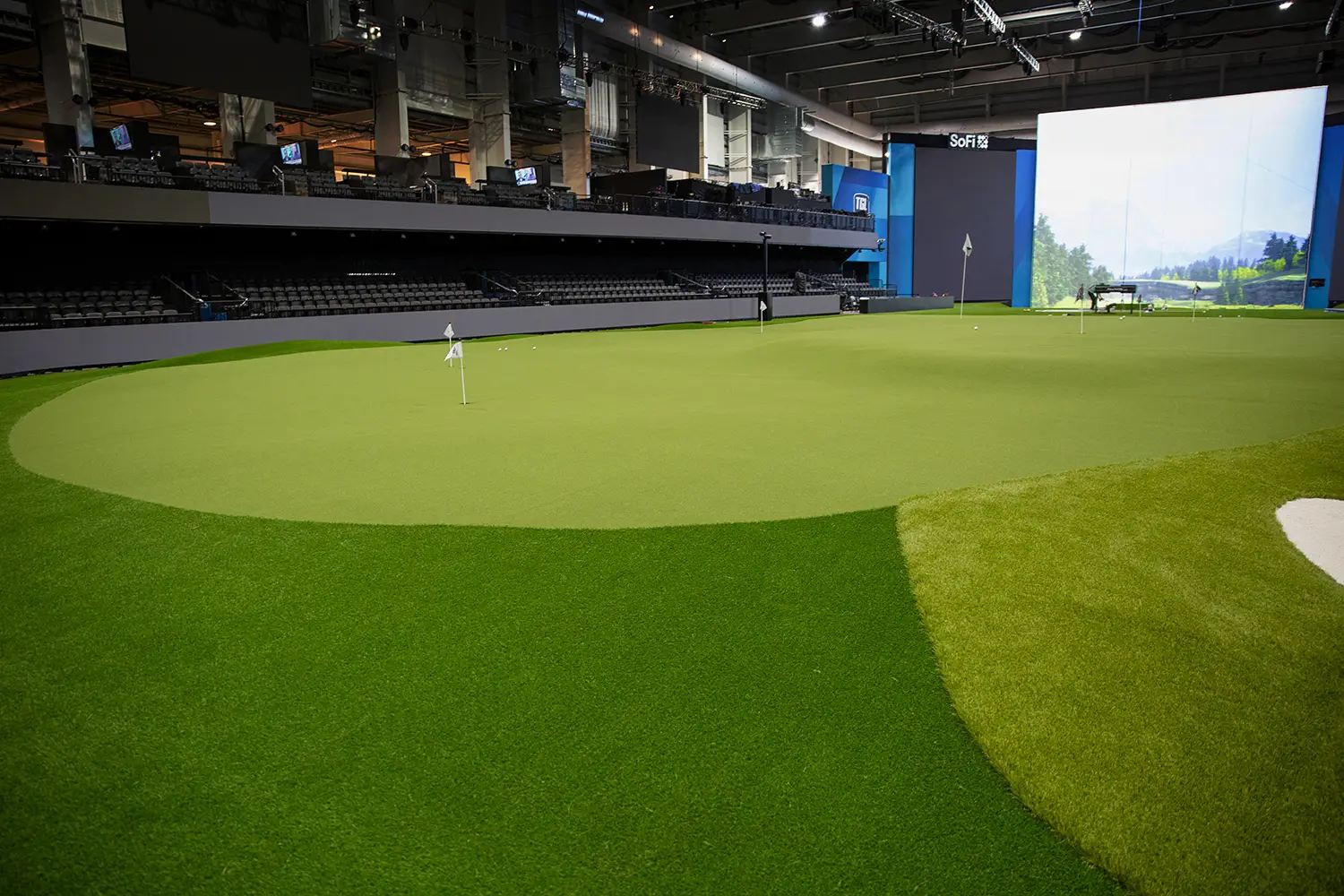 T G L golf green from SYNLawn